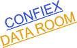 Confiex Data Room Logo - Best Virtual Data Room Services